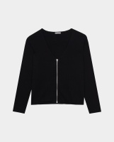 Кардиган черный тонкий Gulliver, школьная форма для девочек  фото, kupilegko.ru